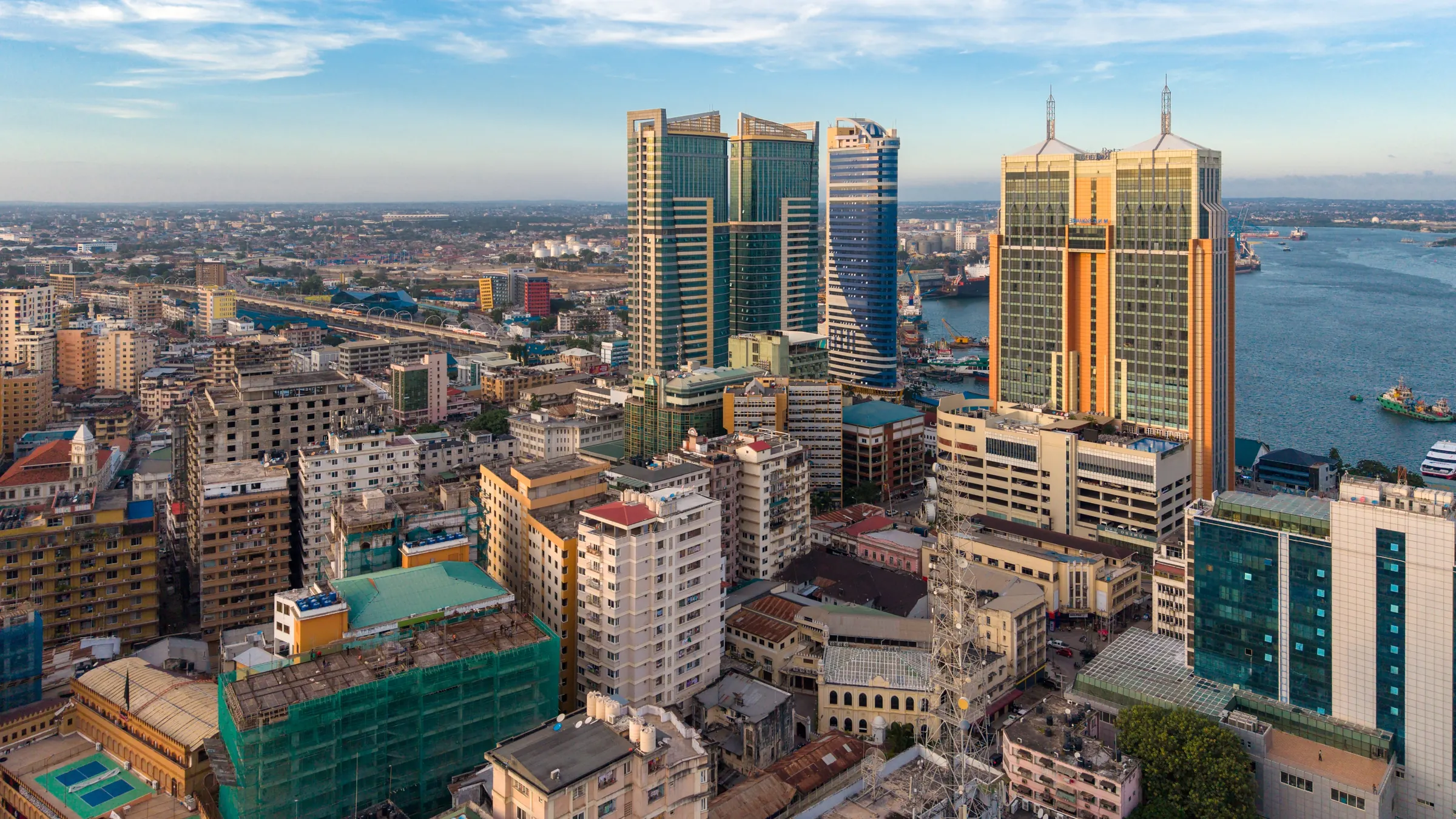 Dar es Salaam skyline